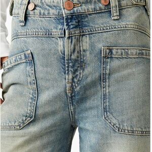 Free People We The Free Palmer Cuffed Jeans